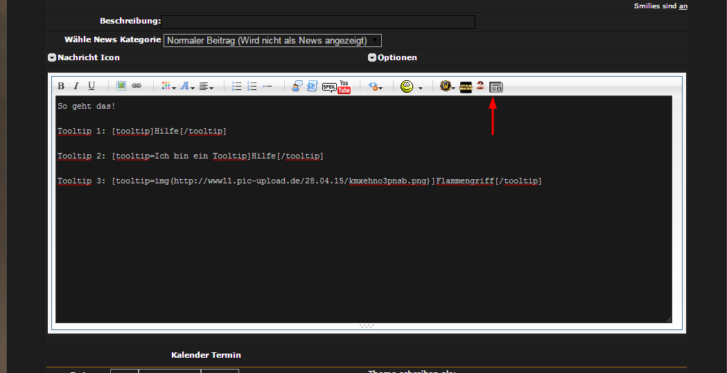 Tooltip Editor