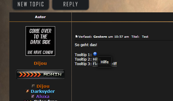 Normaler BB-Code Tooltip